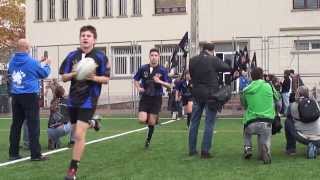 17-11-2012.Beltzak Vs Gernika RT. Primer partido de Liga de rugby jugado en Lasarte.