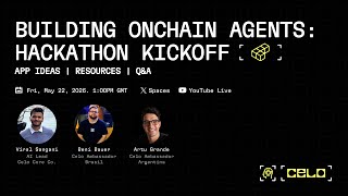 Building Onchain Agents: Hackathon Kickoff