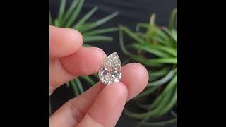 Gem Gardener: 5.02ct Pear Cut Diamond N VVS1 IGI