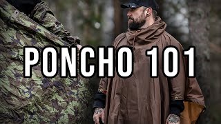 Poncho 101 - A Guide To Ponchos, Their Materials, Pros and Cons