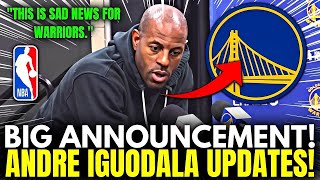 🚨 IT HAS BEEN ANNOUNCED! SAD SITUATION OF ANDRE IGUODALA! WARRIORS CONFIRMS! WARRIORS NEWS