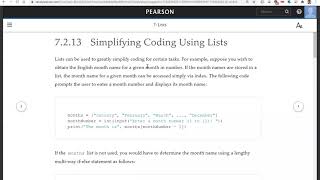 Daniel Liang Python Section 7.2