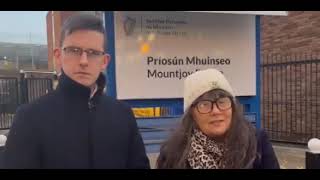 Martina Burke v Máire Whelan Live From Mountjoy Prison - Enoch Burke - Dublin Ireland