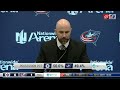 pascal vincent postgame interview winnipeg jets vs columbus blue jackets