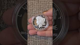 2023 Peace Dollar Silver Proof Coin! #silvercoins #silverdollars #coincollecting