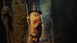 Cute Magical Cat #cat #cute #anime #viralvideo #viralshorts #magic #harrypotter