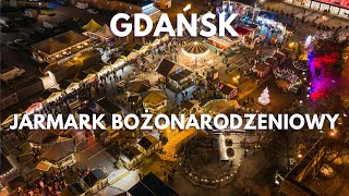 Jarmark Bożonarodzeniowy w Gdańsku: magiczny lot dronem | 2024 | Dji Air3s