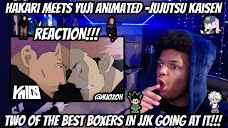 YUJI VS HAKARI! | Hakari Meets Yuji Animated -Jujutsu Kaisen | Reaction!!!