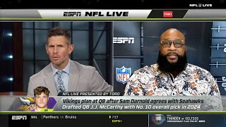 [FULL] NFL LIVE | Dan Orlovsky on Vikings seek new QB, 49ers & Cowboys nightmare offseason & Eagles