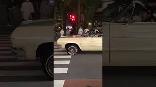 今週の渋谷 ローライダー 渋谷ジャック d1sby 1964シボレーインパラ コンバーチブル d2sby キャデラック アメ車 ハイドロ ホッピング ミニトラック #Shorts クルーズTV