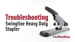 Troubleshooting the Swingline Heavy Duty Stapler