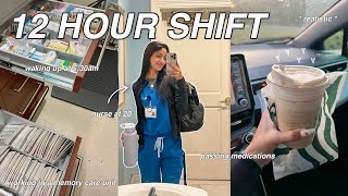 A DAY IN THE LIFE AS A NURSE // 12 hour shifts, passing medications, & being an