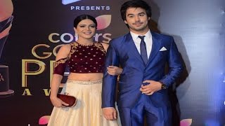 Jigyasa Singh,Manish Gopalani,Sharad Malhotra and other At Colors Golden Petal Awards 2017