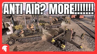 We need more Flaks! Much more! - 3vs3 - Afrikakorps - Company of Heroes 3