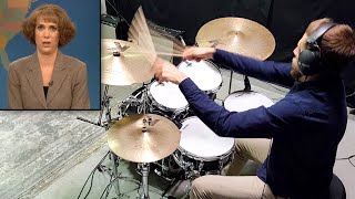 Weekend Update: Judy Grimes - Saturday Night Live | Eric Kummer Drum Interpretation