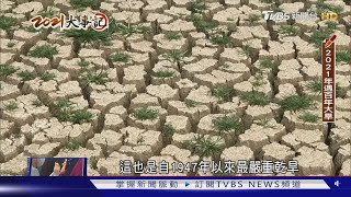 2021年台灣百年大旱 減壓供水、限水、停耕 氣候危機已無法迴避｜十點不一樣20220101