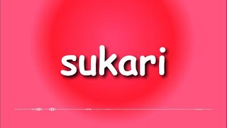 Zuchu - Sukari (Lyrics)