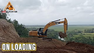 Incredible Heavy Machinery Action: Excavator and Dump Truck Team Up to Conquer the Hill 4kkmo