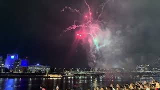 Brisbane New Year Eve 2025 fireworks