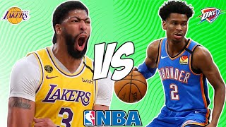 Los Angeles Lakers vs Oklahoma City Thunder 1/15/24 NBA Free Picks & Predictions | NBA Betting Tips
