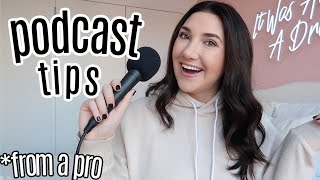podcasting 101: tips, tricks + how to start!