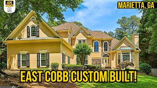 Living in Marietta GA: This Custom East Cobb Mansion is Unreal!