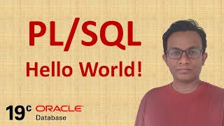 PL/SQL Hello World Program | How to run PL SQL program | PL/SQL Tutorial 2