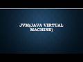 JVM Architecture and Fundamentals