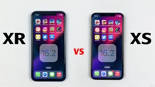 iPhone XR vs iPhone XS SPEED TEST in 2022 - iOS 16.2 UPDATED!