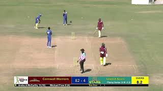 JCA Dream11 T10 2025 Day12 Game24 - Cornwall Warriors vs United Stars