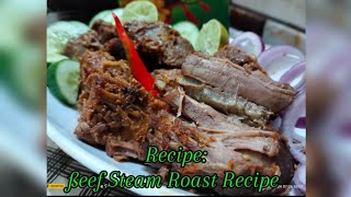 ßeef Steam Roast Recipe By Sweet , Sour \u0026 Salty | Steamed Beef roast Recipe by sweet ,Sour \u0026 Salty