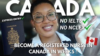 Foreign nurses DO THIS & you WILL be able to work as a nurse in CANADA‼️Canada migration for nurses