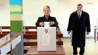 Croatians Cast Ballots In Presidential Runoff