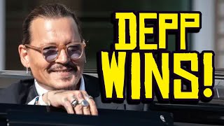 JOHNNY DEPP WINS! Amber Heard FOUND GUILTY of Defamation!