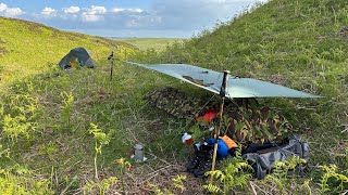 Tarp and Bivy in a Hidden Northumberland Valley