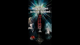 Death note all episodes in hindi dubbed