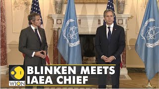 Antony Blinken meets IAEA director-general, talks on 2015 nuclear deal | WION Latest News
