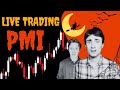 Live Trading PMI | GOLD, USD, SPX500 & More!