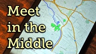 Locate Meeting Spots Midway Between You & Friends with "Meet Me Halfway" - Nexus 7 [How-To]