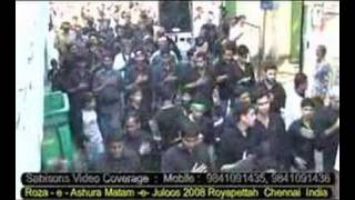 10th Moharram Azadari in India/Chennai 1429-2008