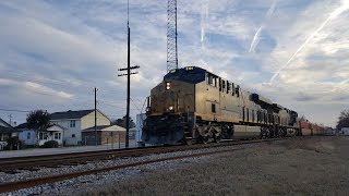 {3191} CSX Q140-09 Heading North On The Main - Pembroke, NC