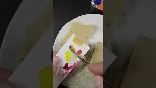 Matching the Color of Hummus With Acrylic Paint