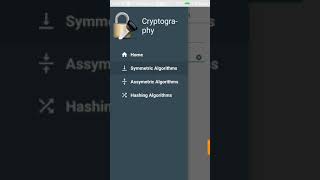 cryptography Android App || java || Android Studio