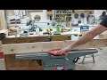 long boards on a short bed jointer