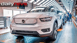 2021 Volvo XC40 Recharge P8 Production | Volvo Cars Manufacturing Plant at Ghent !