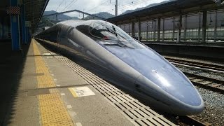 【山陽新幹線500系】こだま741号右側車窓 岡山～新倉敷～福山～新尾道～三原～東広島～広島 20 June 2015 ※再編集動画※