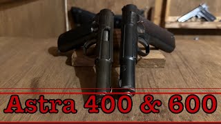 Astra 400 & Astra 600/43 (9mm Largo & 9mm Luger) History & Shooting Double Feature