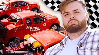 HACEMOS UNA CARRERA CON GRUAS DE MAPFRE *ESPECTACULAR*