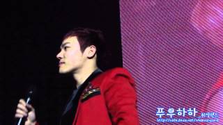 [2013.12.29]휘성(Wheesung)-삐친 휘성 오빠ㅋ(Fancam)