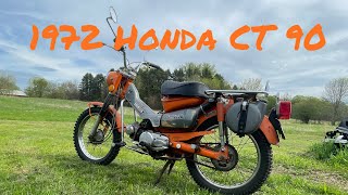 1972 Honda CT 90 Mars Orange video edit #honda